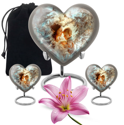 Mother Love Urn, Heart-shaped