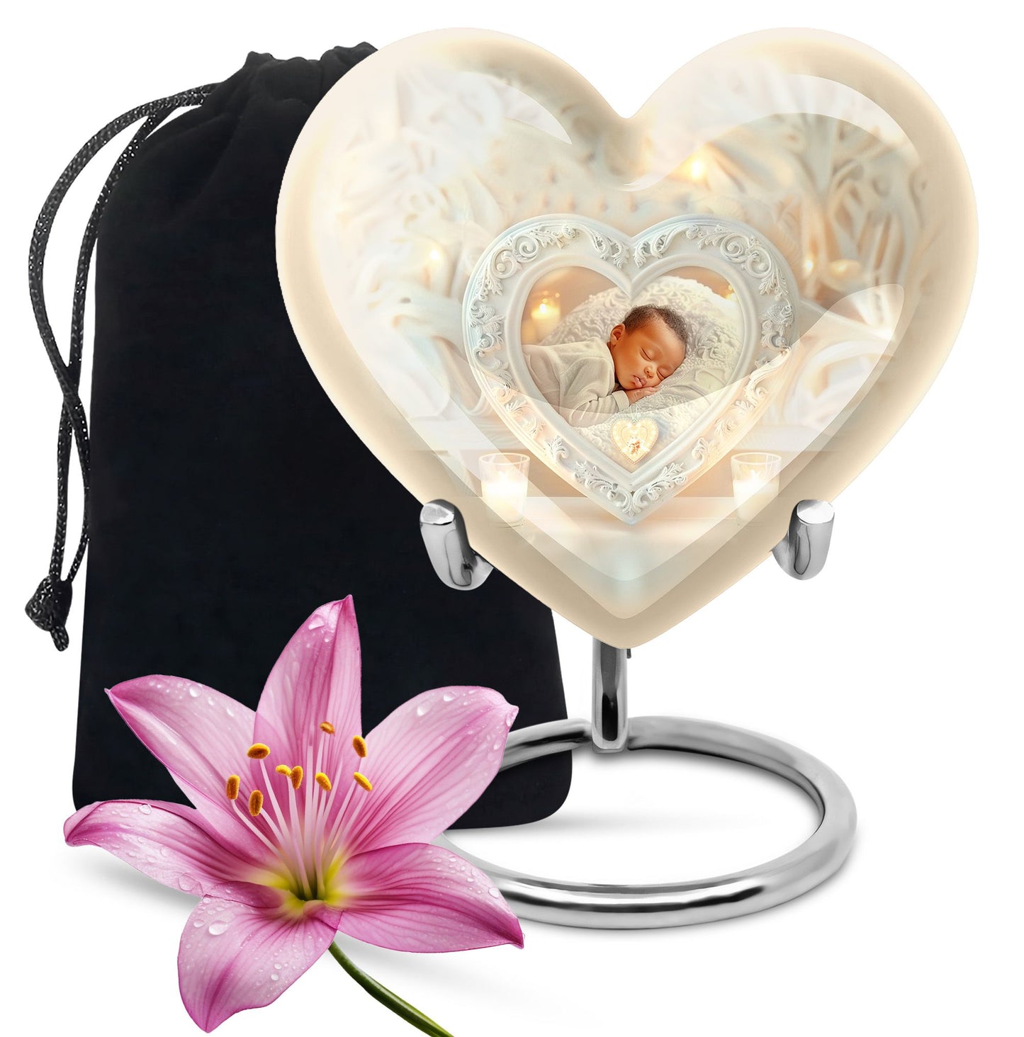 Personalized Mother Memorial Urn for Human Ashes - Yatskia