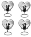 Mother Love heart Urn, a memorial urn