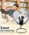 Mother Love heart Urn, a memorial urn