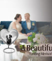 Mother Love heart Urn, a memorial urn