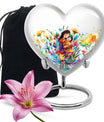 Mother Love Urn for Human Ashes – Colorful Mother's Art Memorial Urn