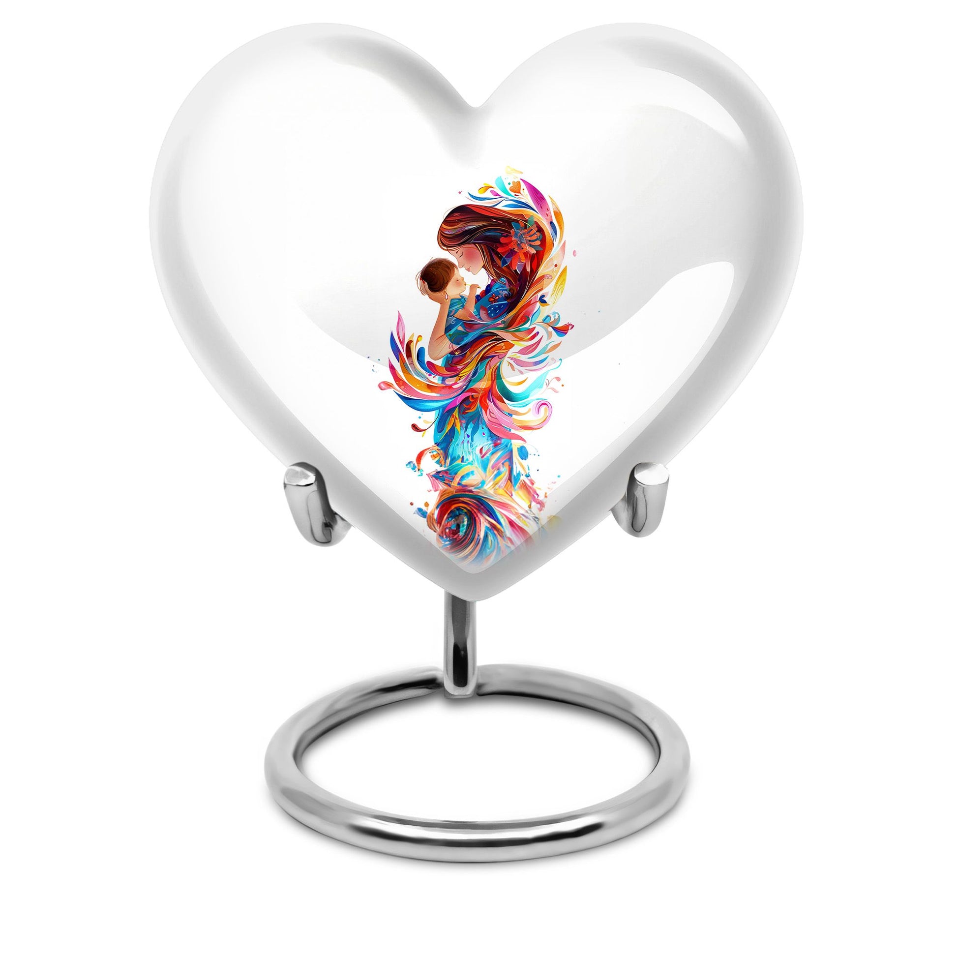 Mother's Love Artwork Urn - Mother Artistic Memorial Urn For Women