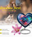 Large 10-inch dragon heart urn for women's ashes