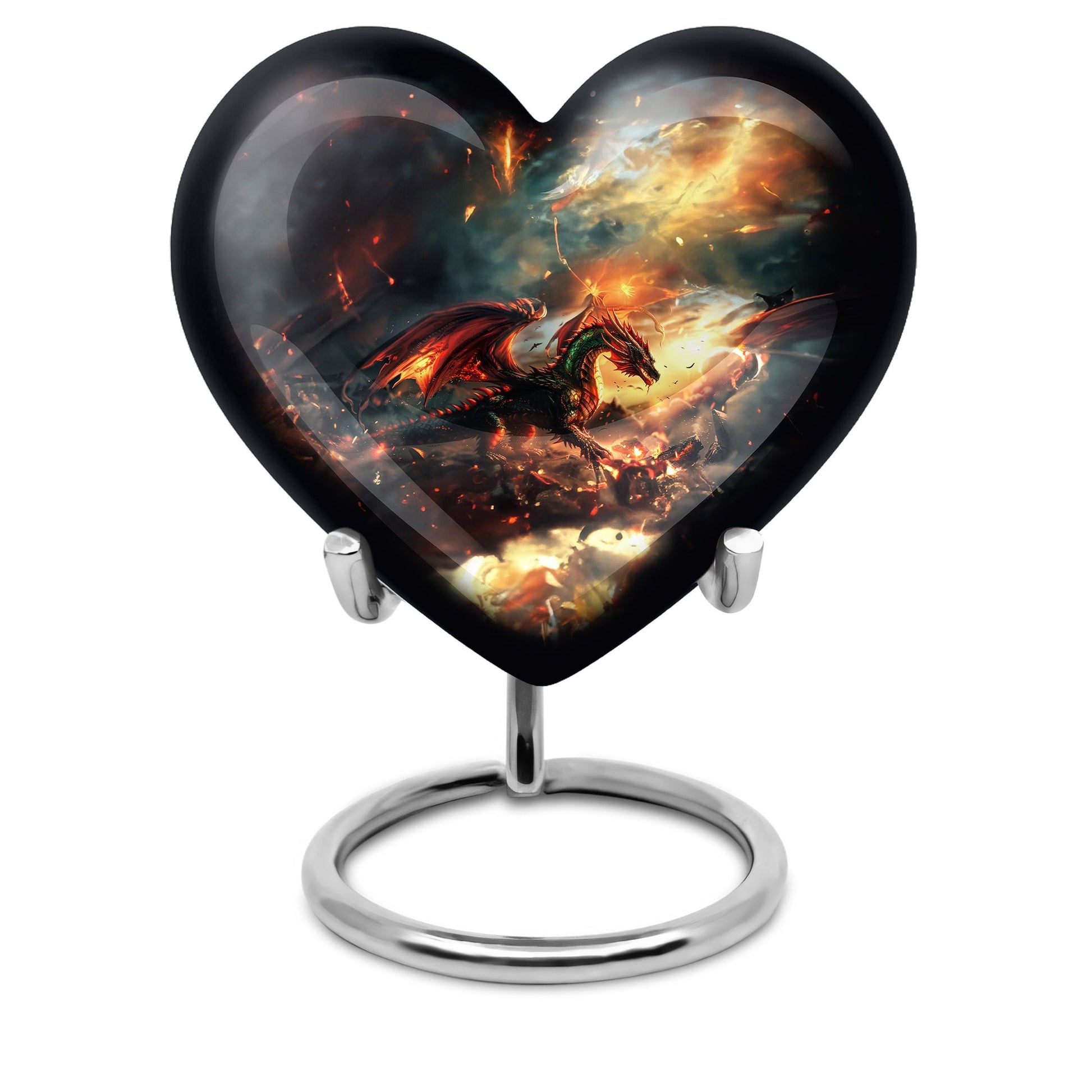 Fierce Dragon Adult Size Cremation Urns - Large Size Dragon Urn