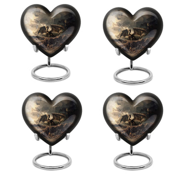 4 Keepsake 3 inch Urns