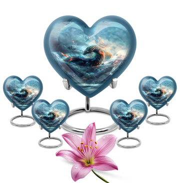 Large Urn with 4 Small Urn