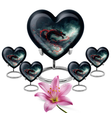 Large Urn with 4 Small Urn