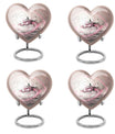 abstract heart-shaped dragon urn