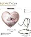 abstract heart-shaped dragon urn