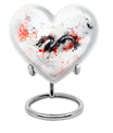 abstract heart design dragon Urn
