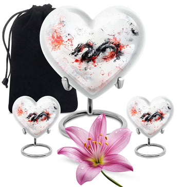 Large Urn with 2 Mini Urn