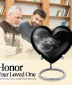 10-inch heart-shaped dragon urn for adult ashes