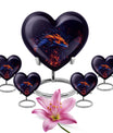heart-shaped dragon design