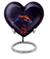 heart-shaped dragon design