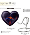 heart-shaped dragon design