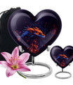 heart-shaped dragon design