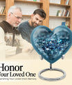 Heart-shaped diamond urn