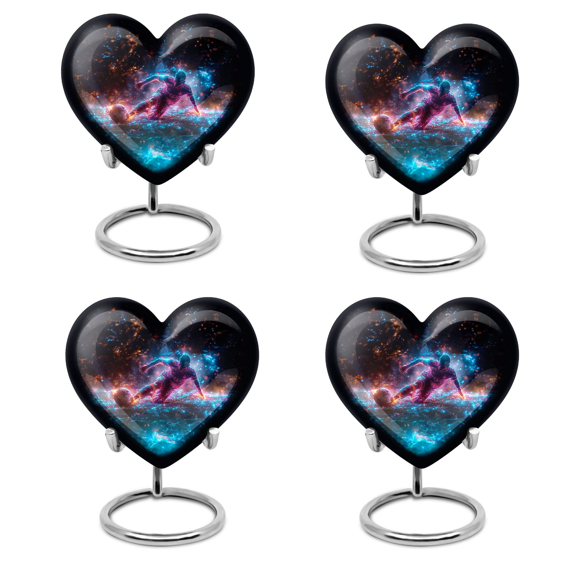 Soccer Keepsake For Ashes Large Funeral, Ashes Urn For Ashes