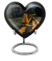 Orange Cat Mini Keepsake Funeral, Ashes Cremation Urn For Ashes