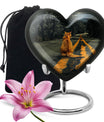 Orange Cat Mini Keepsake Funeral, Ashes Cremation Urn For Ashes