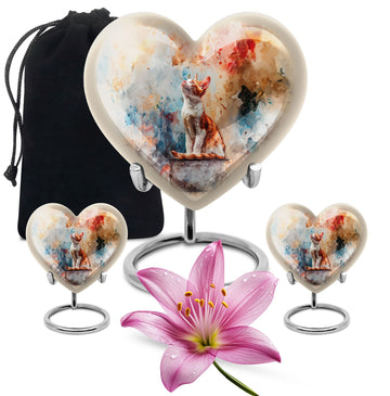 Large Urn with 2 Mini Urn