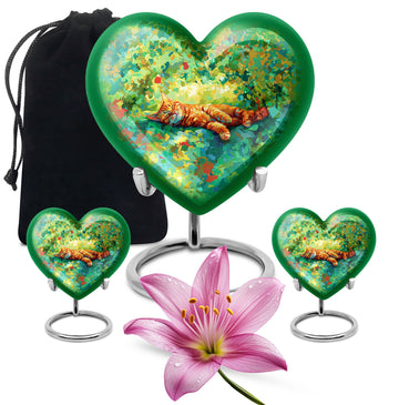 Large Urn with 2 Mini Urn