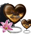 Heart-shaped Zebra Urn
