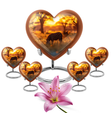 Large Urn with 4 Small Urn