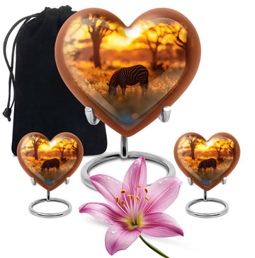 Large Urn with 2 Mini Urn