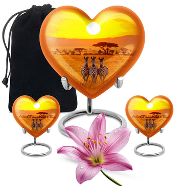 Large Urn with 2 Mini Urn