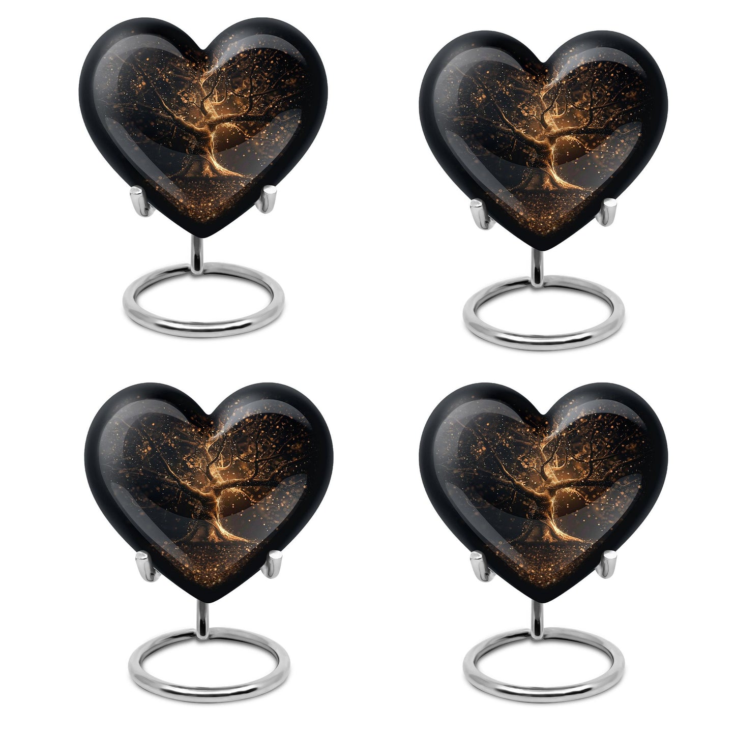 Personalized Tree of Life Cremation Urn for Human Ashes - 10-inch, 200 cu in - Yatskia