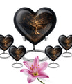 heart-shaped Tree of Life Urn for human ashes
