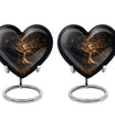 heart-shaped Tree of Life Urn for human ashes
