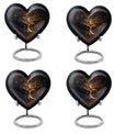 heart-shaped Tree of Life Urn for human ashes