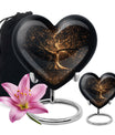 heart-shaped Tree of Life Urn for human ashes