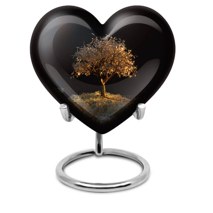 Personalized Tree of Life Keepsake Urn for Human Ashes - 10-inch, 200 cu in - Yatskia