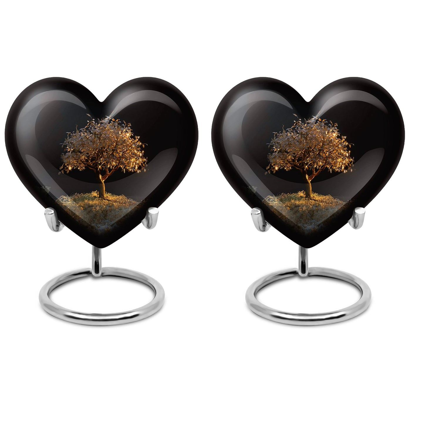 Personalized Tree of Life Keepsake Urn for Human Ashes - 10-inch, 200 cu in - Yatskia