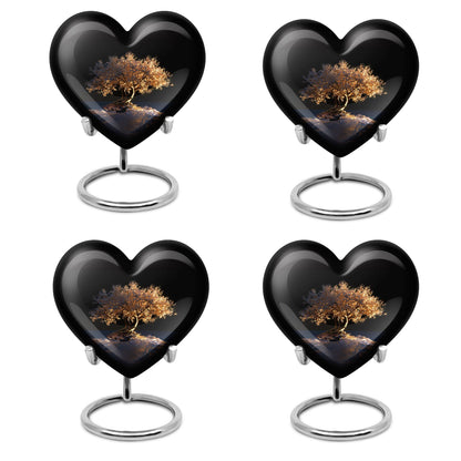 Personalized Tree of Life Cremation Urn for Human Ashes - 10-inch, 200 cu in - Yatskia