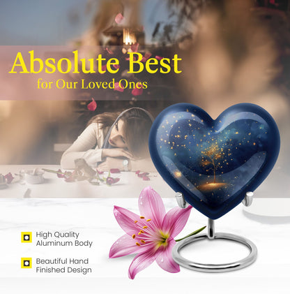 Tree of Life Heart Urn.