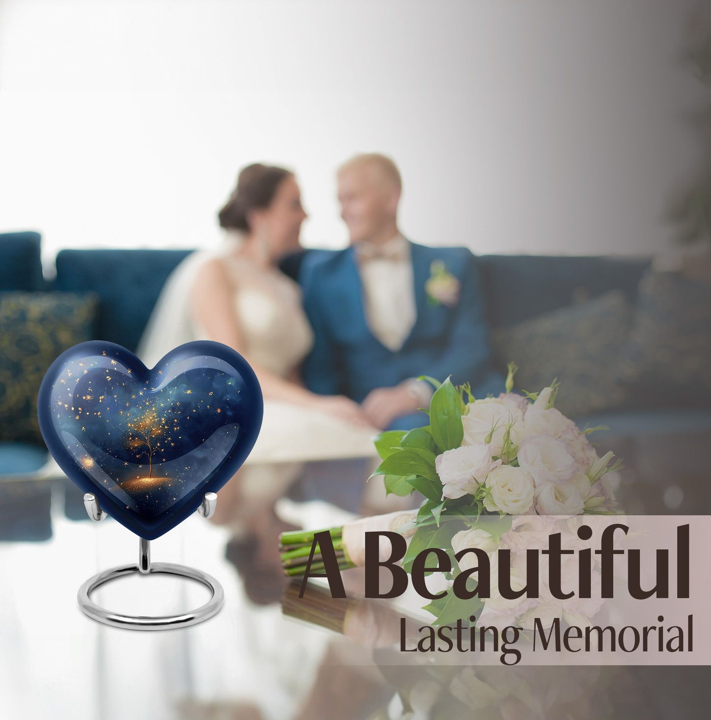 Tree of Life Heart Urn.