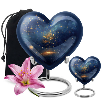 Tree of Life Heart Urn.