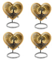 Heart-shaped Tree of Life cremation urn