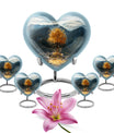 heart-shaped Tree of Life Cremation Urn