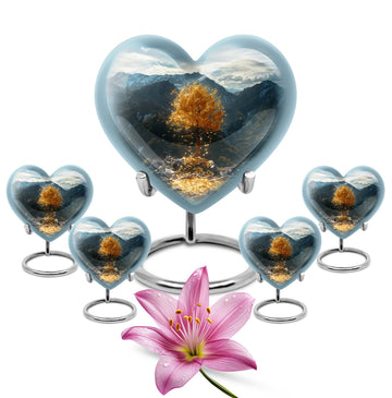 Large Urn with 2 Mini Urn