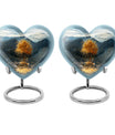 heart-shaped Tree of Life Cremation Urn