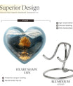 heart-shaped Tree of Life Cremation Urn