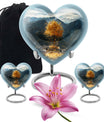 heart-shaped Tree of Life Cremation Urn