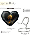 heart-shaped tree of life urn