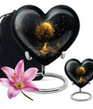 heart-shaped tree of life urn